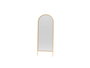 Hanah Home Espejo Cheval Dorado 100% Metal